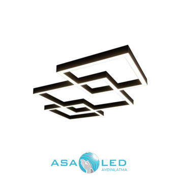 50W 3000K Günışığı 60x60cm Dekoratif Linear Led Avize