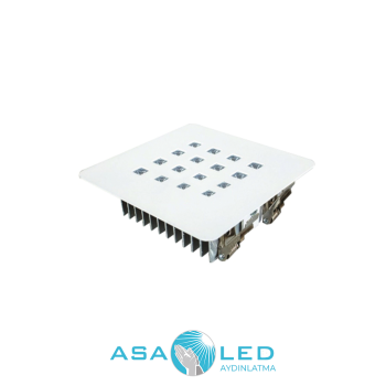 24W 16 Led Kare Kuyumcu Armatürü